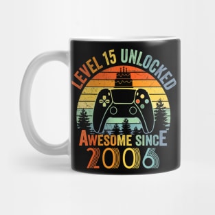 Level 15  Video 15 Years Old 15 Birthday Mug